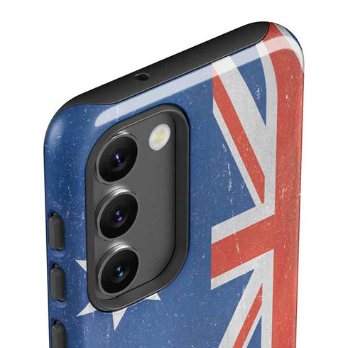 Australia Flag Distressed Galaxy S23 Pro Case